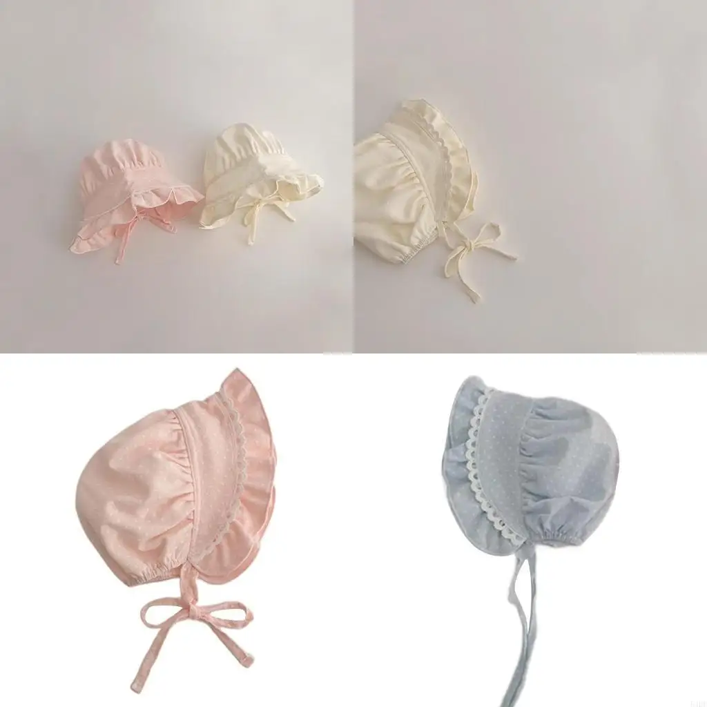 

54DF Cotton Hat Headwear Sun Protections Hat Lightweight Outdoor Hat for Child