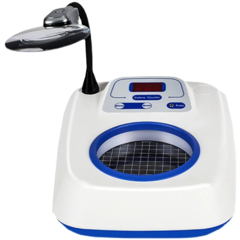 220V Laboratory Digital Display Colony Counter Bacteria Testing Equipment Bacteria Count Detector