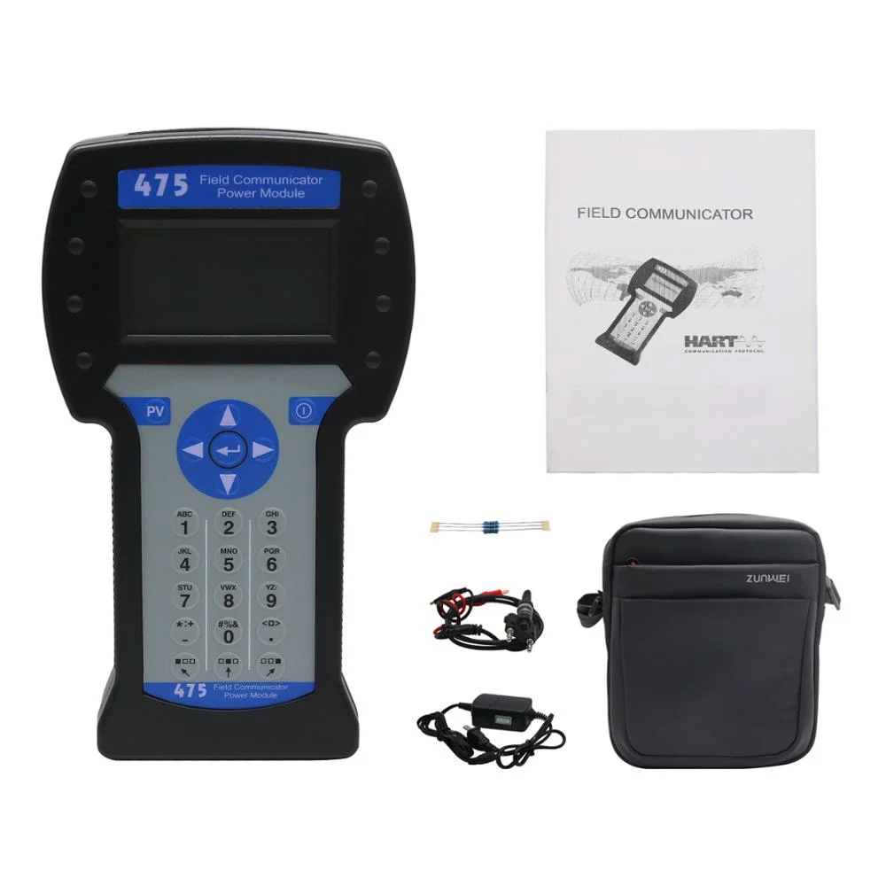 Handheld Hart475 Hart Field Communicator for Pressure Temperature Transmitter Calibration