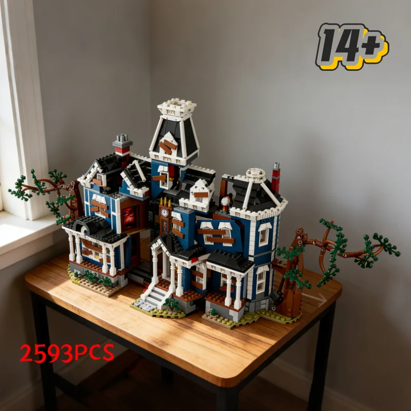 Direct Fast Ship 2593PCS Classic Model Stranger House Building Block Model Set Suitable Toys For Christmas Birthday Party Gifts