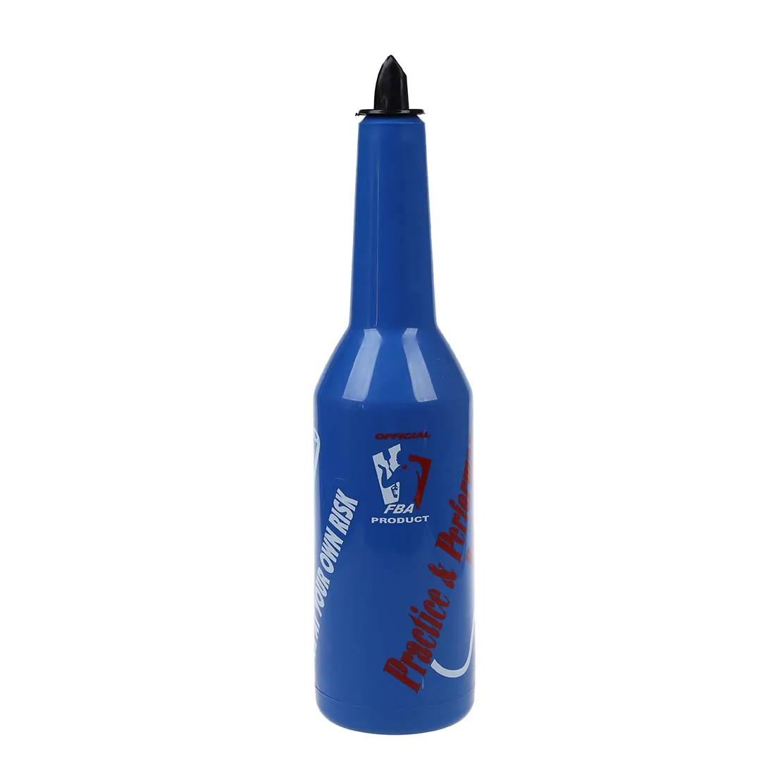 

Flair Bartender Bartending Practice Bar Pub Bottle Wine Cocktail Shaker - Blue