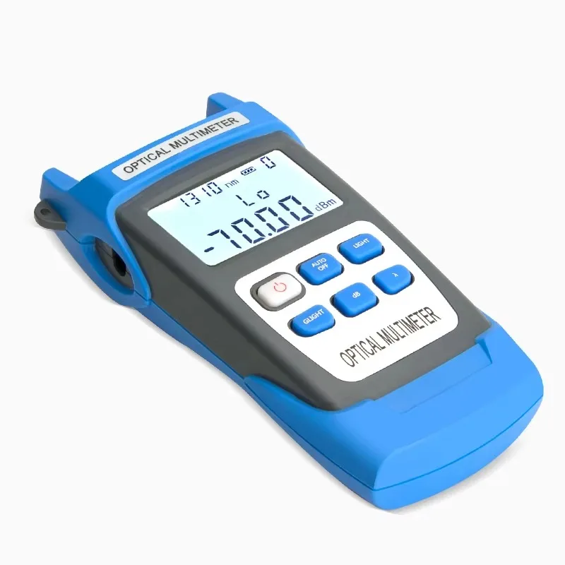 TH-G8 Handheld Fiber Optic Power Meter Ultra Lightweight Optical Stripper With InGaAs Detector ForFTTH Cable Testing Maintenance