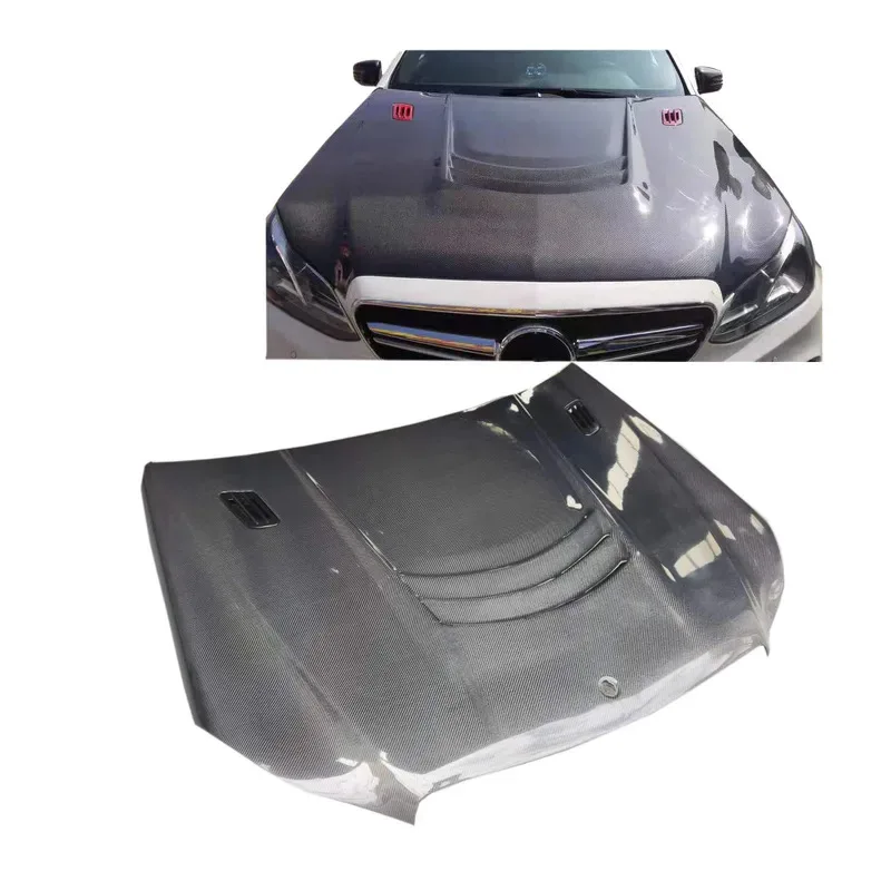 

Carbon Fiber Engine Bonnet Hood for E Class W212 2014-2016 Style