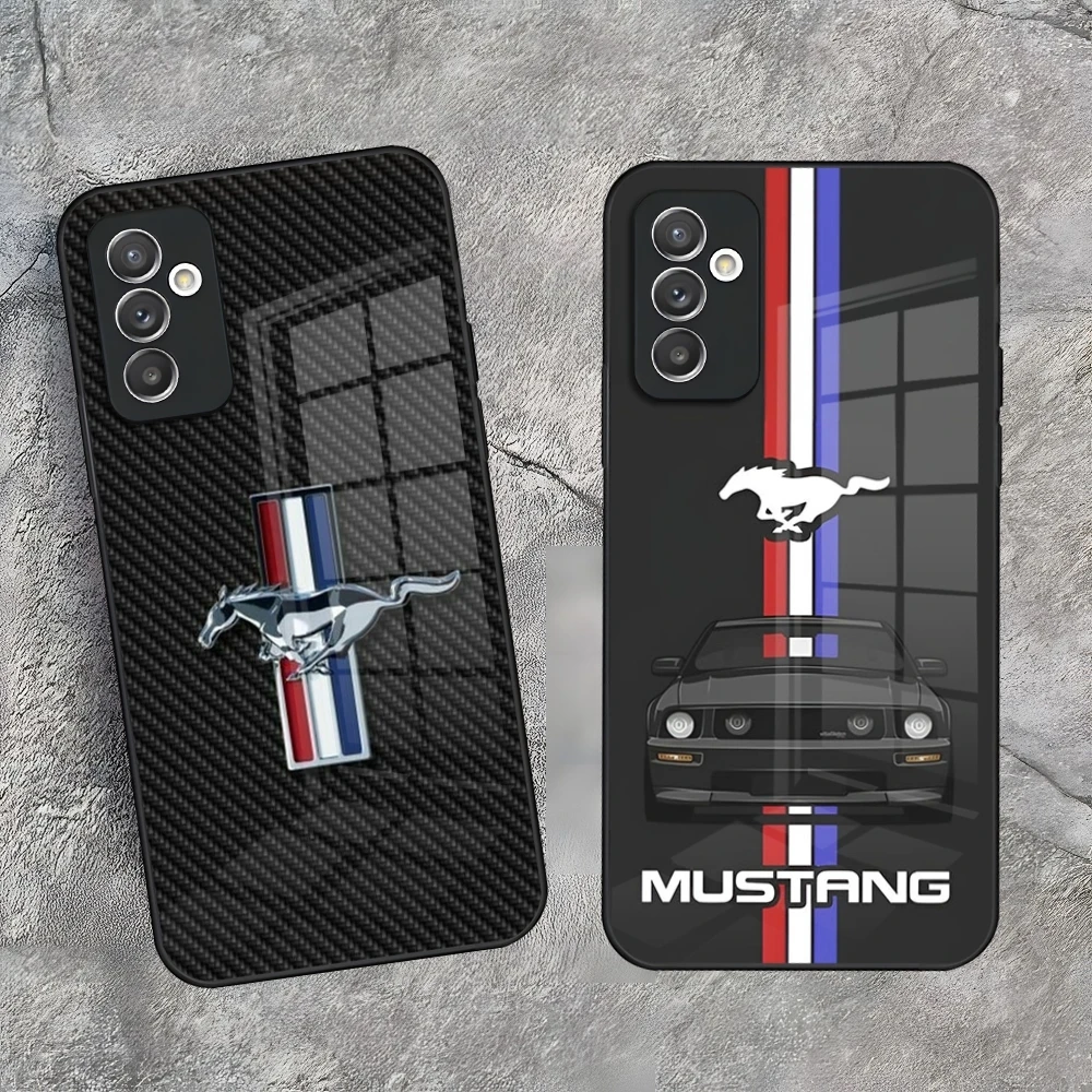 Cobra Mustang Handyhülle für Samsung Galaxy S26 S25 Edge S22 S24 S23 A26 A57 A17 A16 A37 A27 A56 Ultra Plus Fe Glas