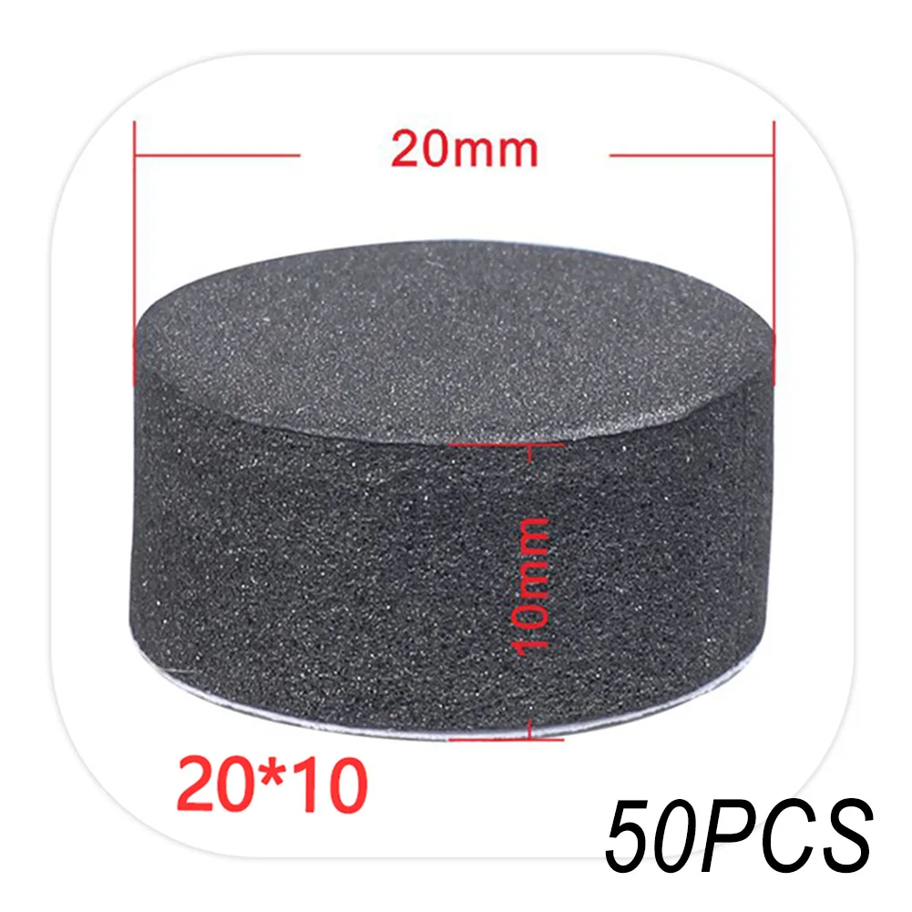 50pcs Speaker Mat Anti Slip Pad Shock-absorbing EVA Table Floor Protection Pad Speaker Isolation Feet Pro Audio Accessories