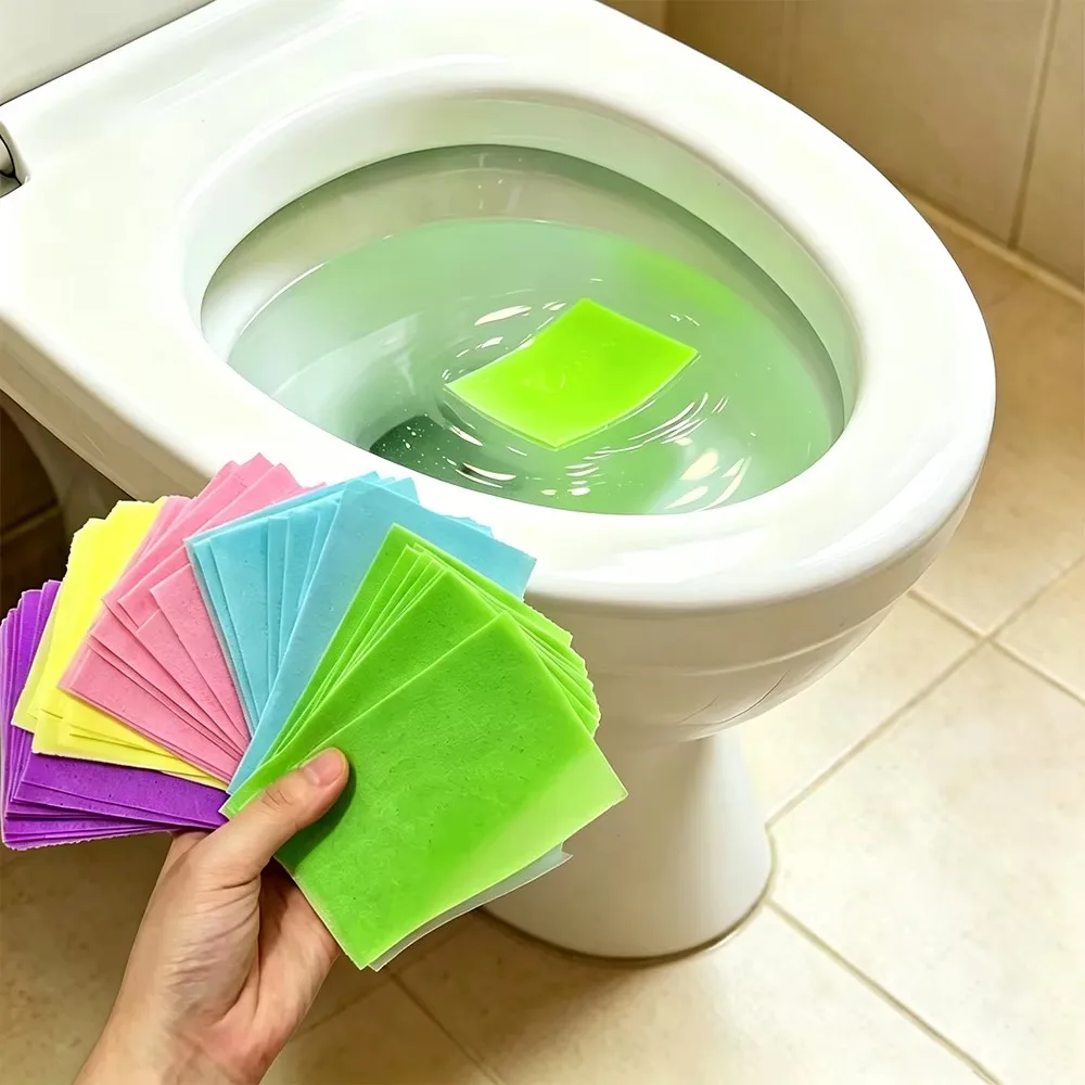 30/90pcs Deodorize Toilet Cleaning Tabs Powerful All-Purpose Cleaner, Odor Eliminator, Scale Remover Bright Toilets & Floors