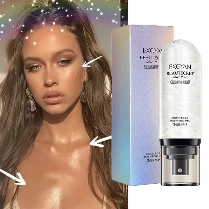 90ml Make-up Einstellung Spray Gesicht Primer Foundation Base Fixer Hydrat lang anhaltende dauerhafte Make-up Fix Foundation Spray