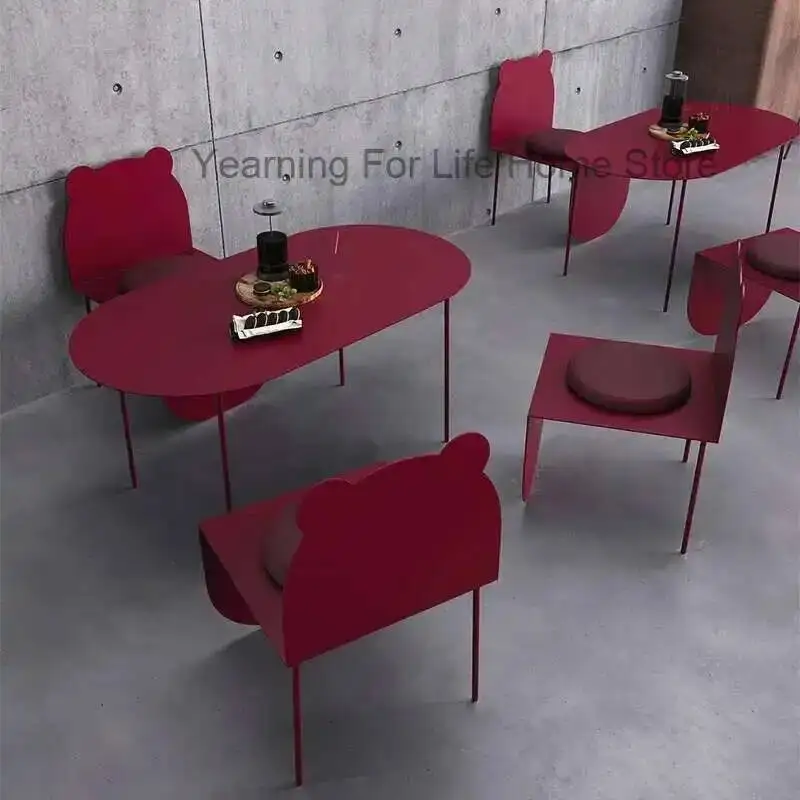 

Chairs Sets Garden Coffee Furniture Side Mobile Outdoor Hallway Table Balcony Camping Lounge Juegos De Comedor Home Furniture