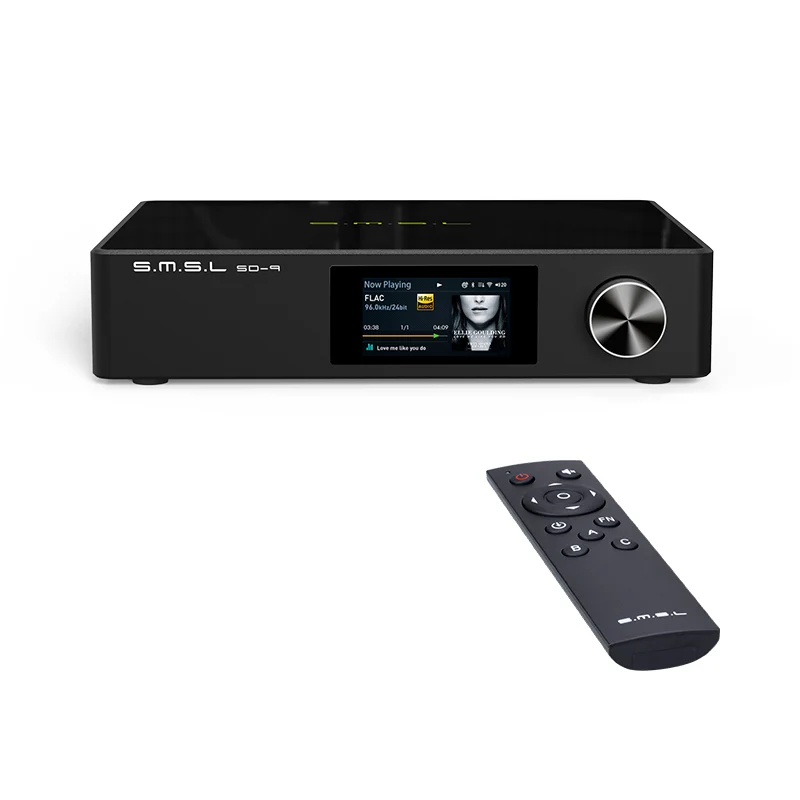 

SMSL SD-9 High Resolution Desktop Network Player MQA Support DSD256 with Remote Control