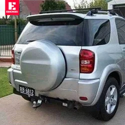 For Toyota RAV4 RAV 4 Spoiler 2001 to 2007 ABS Plastic Glossy Black Tail Trunk Wing Rear Spoiler Decoration Car Accessories