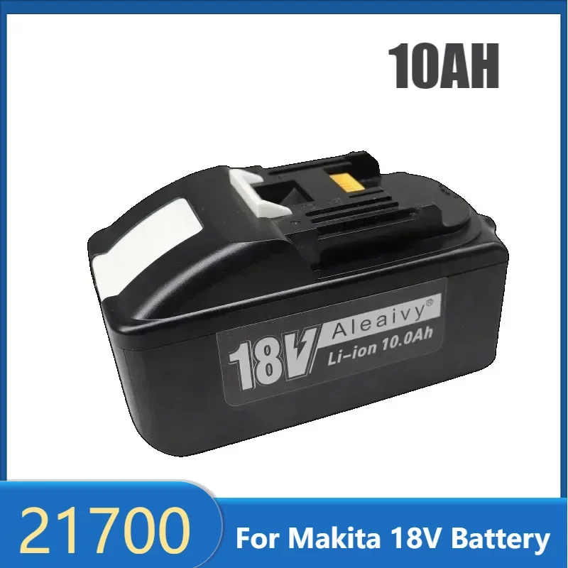 

1-2Pcs 18V Battery 10.0Ah 8.0Ah 21700 rechargeable Battery For Makita BL1850 BL1840 18Volt Cordless Power Tools Batteries