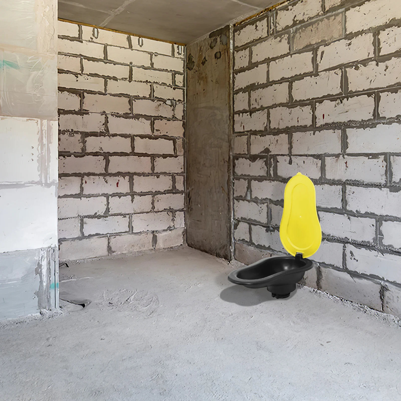 

Construction Squat Toilet Portable Urinal For Men Women Bed Pan Compact Toilet Bucket Folding Bedpans Spill Proof Female Urinal