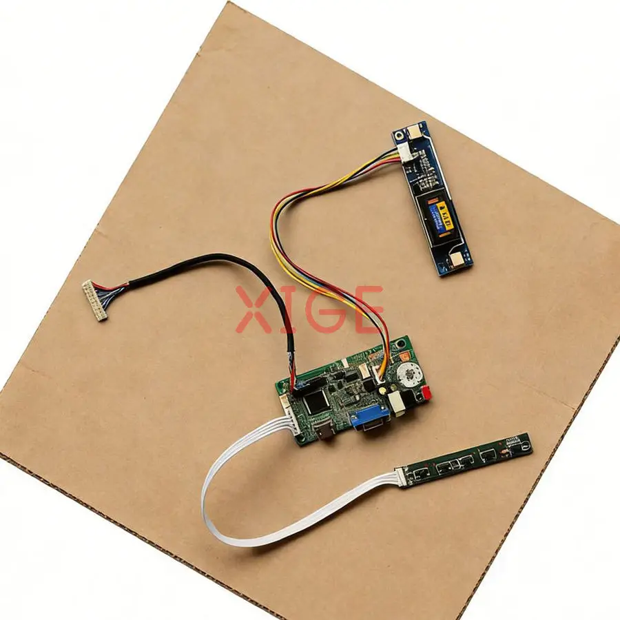 

Для CLAA185WA03 LTN160AT04 CLAA185WA02 LM156WH1 Комплект платы привода контроллера монитора LVDS 30-контактный 1366*768 1366x768 2-CCFL HDMI + VGA