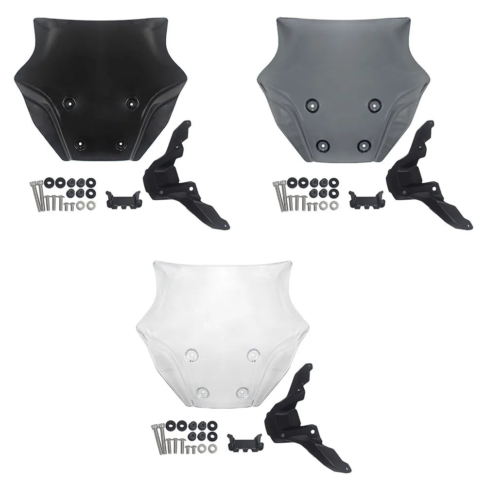 MT09 Motorcycle Windshield For Yamaha MT 09 MT-09 2024 Wind Screen Shield Deflector Cover Protector Windscreen Motorcycle Parts