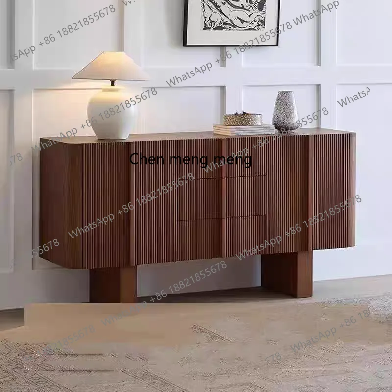 

Solid wood entrance cabinet, living room storage against the wall, entrance door entrance table, side cabinet