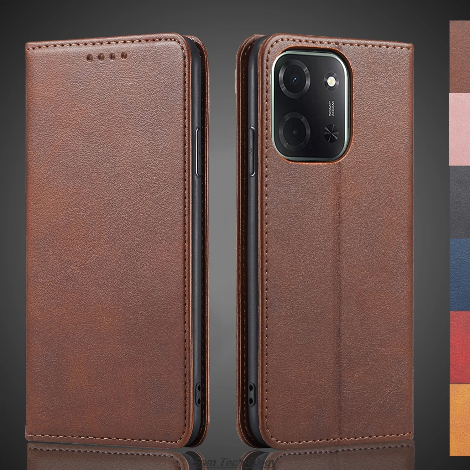 

Magnetic attraction Leather Case for Xiaomi POCOPHONE POCO C85 5G (for Mediatek Dimensity 6300 Version) Flip Cover Fundas Coque