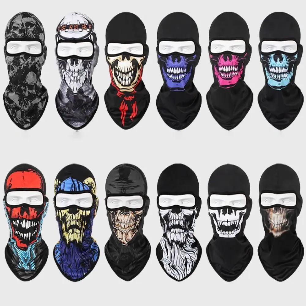 

Neck Warmer Wind Cap Mask Multi-function Headgear Cap Balaclava Motorcycle Balaclava Helmet Liner Moto Full Face Mask Headwear