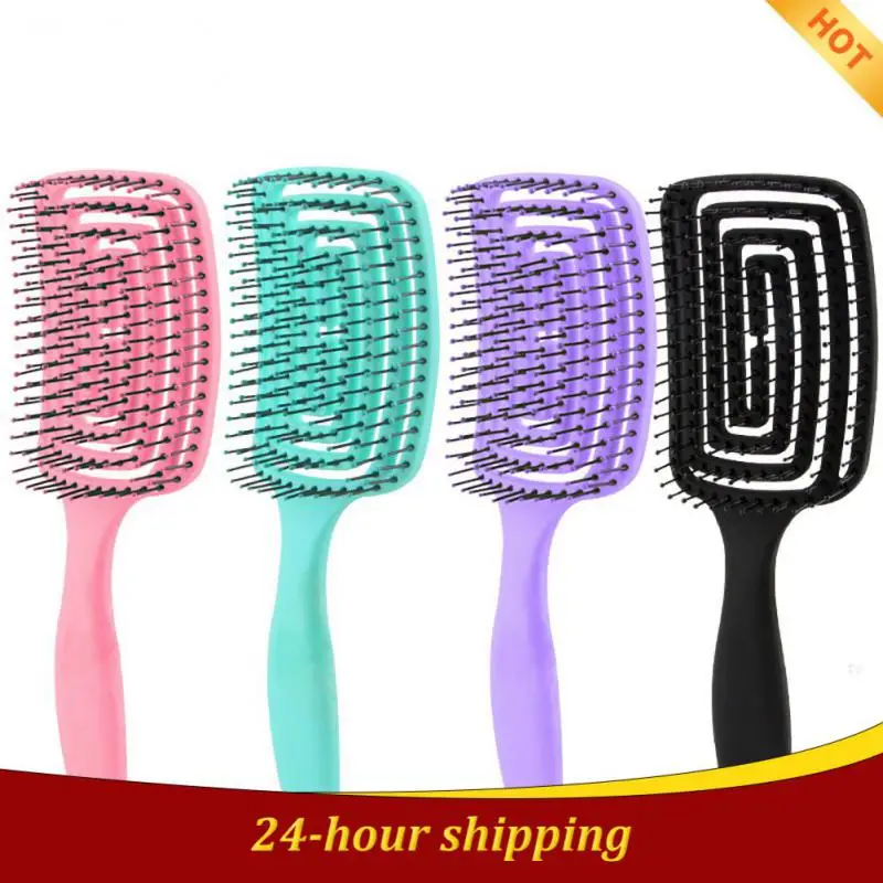 

Professional Vented Hair Brush Comb Anti-Static Scalp Massage Wet Hairs Combs Hairdressing Styling Tools for Salon Home Use