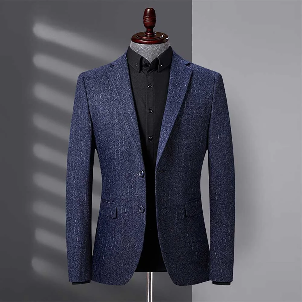 

New Trend Suit Blazer Men Leisure Slim Fit Jacket Premium Banquet Office Wedding Man Clothing