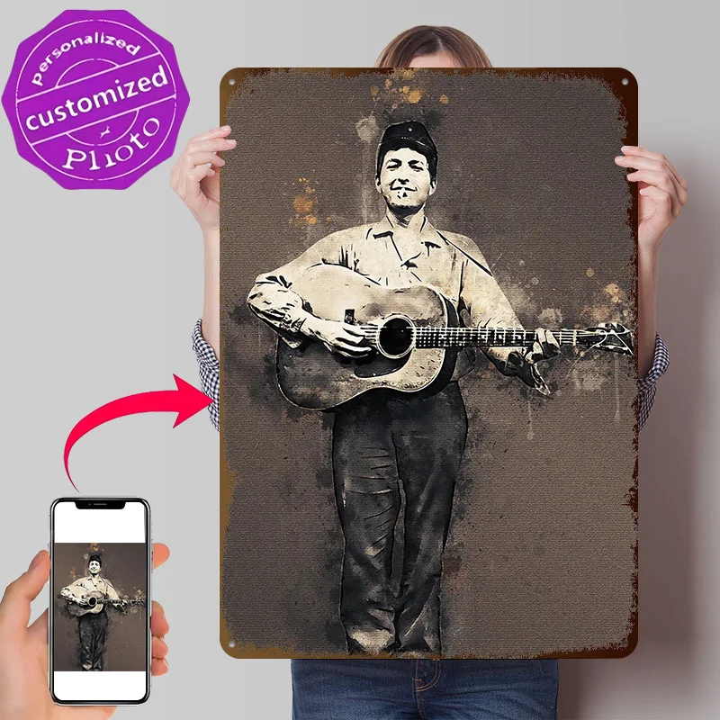Bob Dylan Personalized 3D Textured Metal Poster Wall Art Tinplate Sign for Living Room Decorations Man Luxury Home Decor Items