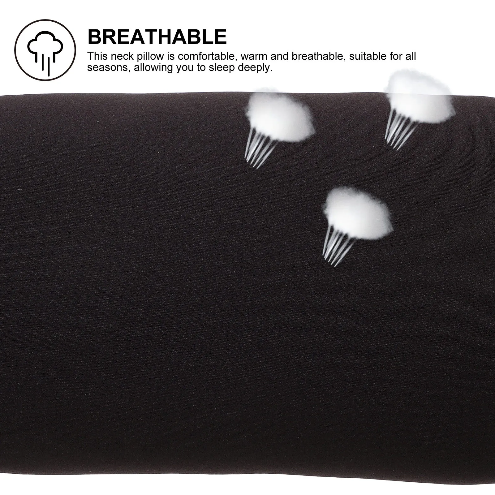 

Pillar Shaped Neck Pillow Easy to Clean and Reusable Multi-Function Cervical Support for Travel Cervical Pillow