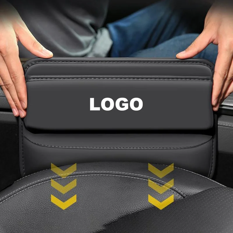 Car Special Seat Crevice Storage Box Seat Slit Catcher Organizer For Fiat 500 500C 2012 500X 500L Sport car accessories interior