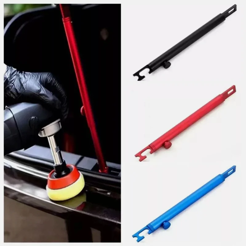 32-48cm Retractable Support Rod Car Polishing Aluminum Alloy Extension Rod Holding Vehicle Trunk Lid Door Fixing Tools Support