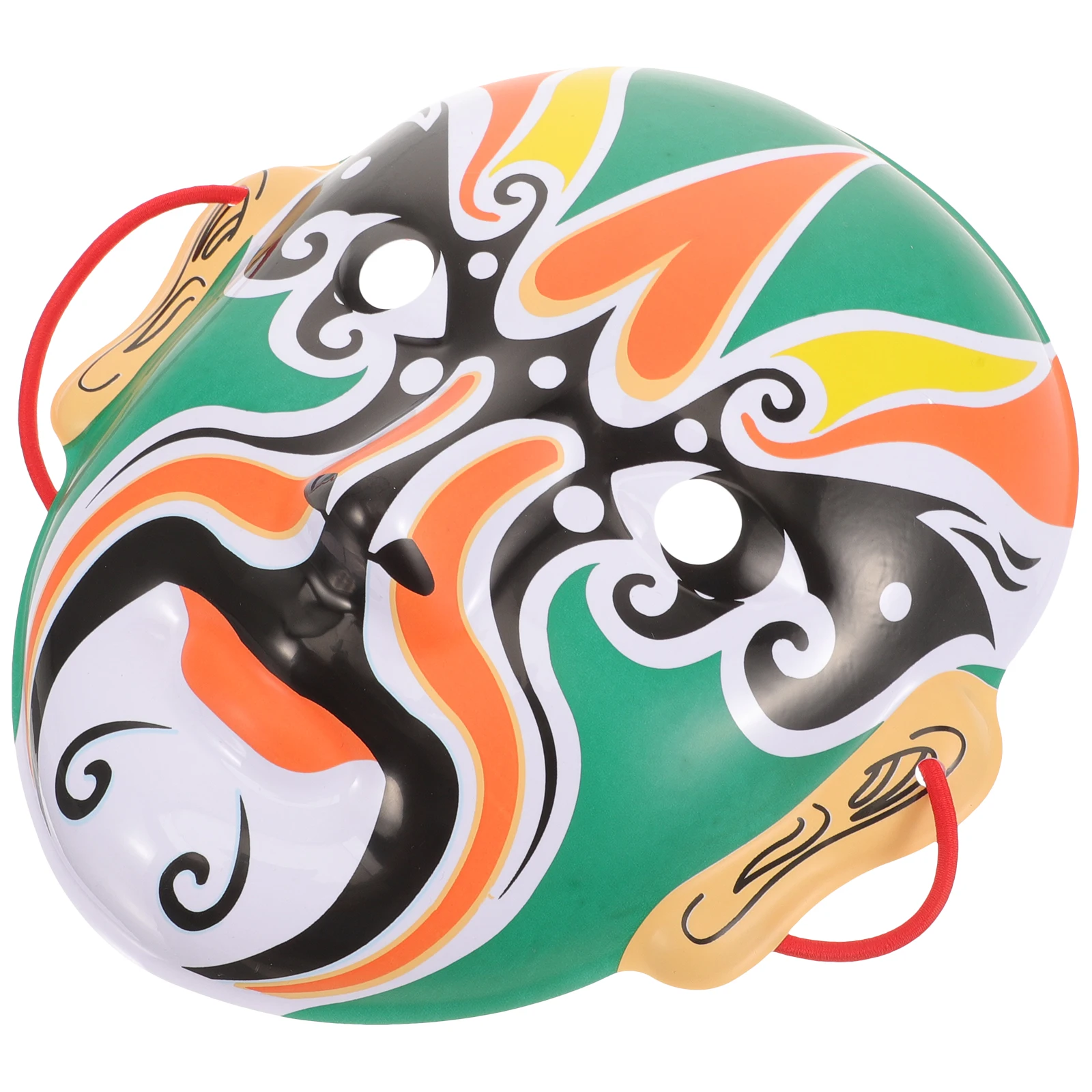 قناع أوبرا بكين DIY للهالوين، أقنعة تنكرية يدوية للديكور التقليدي للبالغين