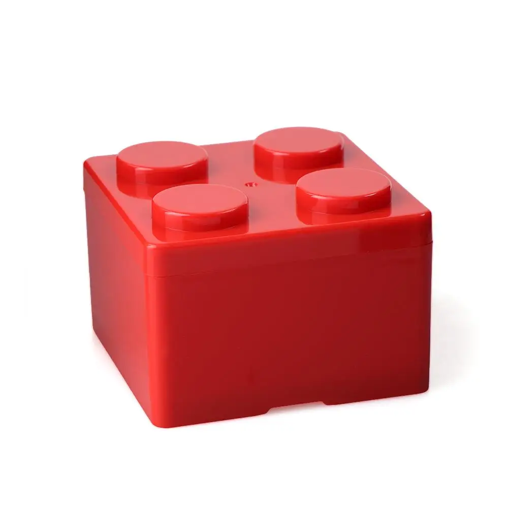 Hot Organizer Office Plastic Desktop Container Storage Box Building Block Shapes
