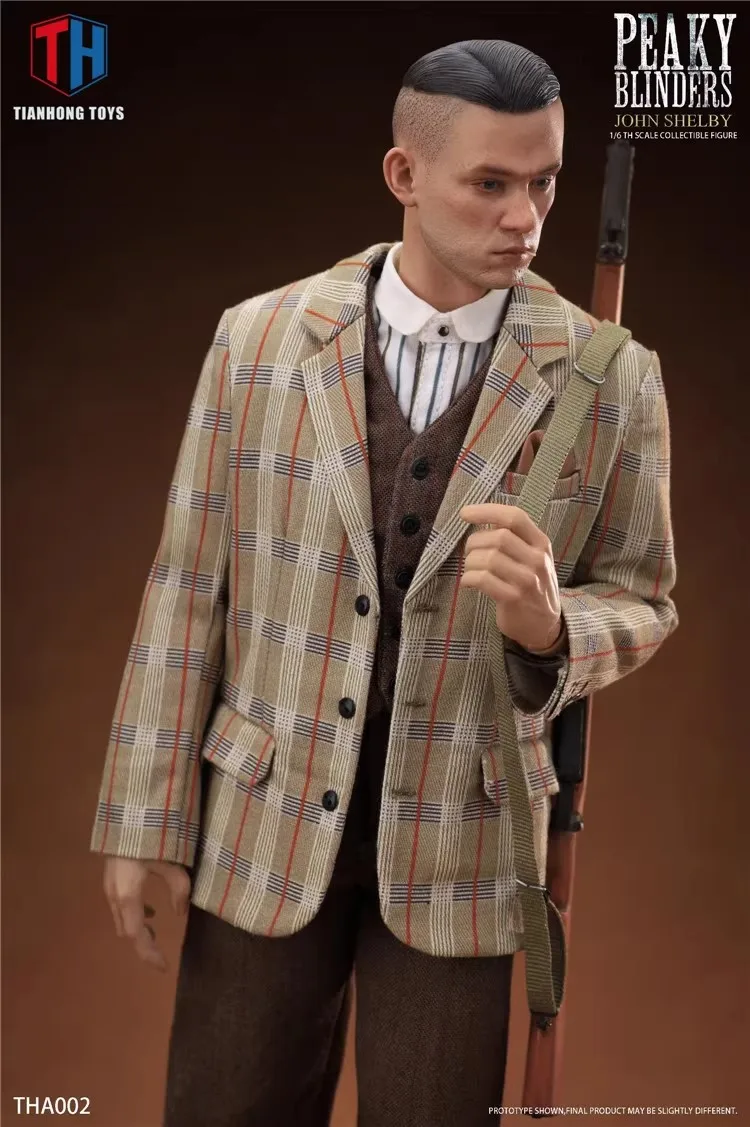 THTOYS TH:A002 1/6 soldado PEAKY BLINDERS JOHN SHELBY conjunto completo 12 ''figura de acción modelo de juguete en Stock