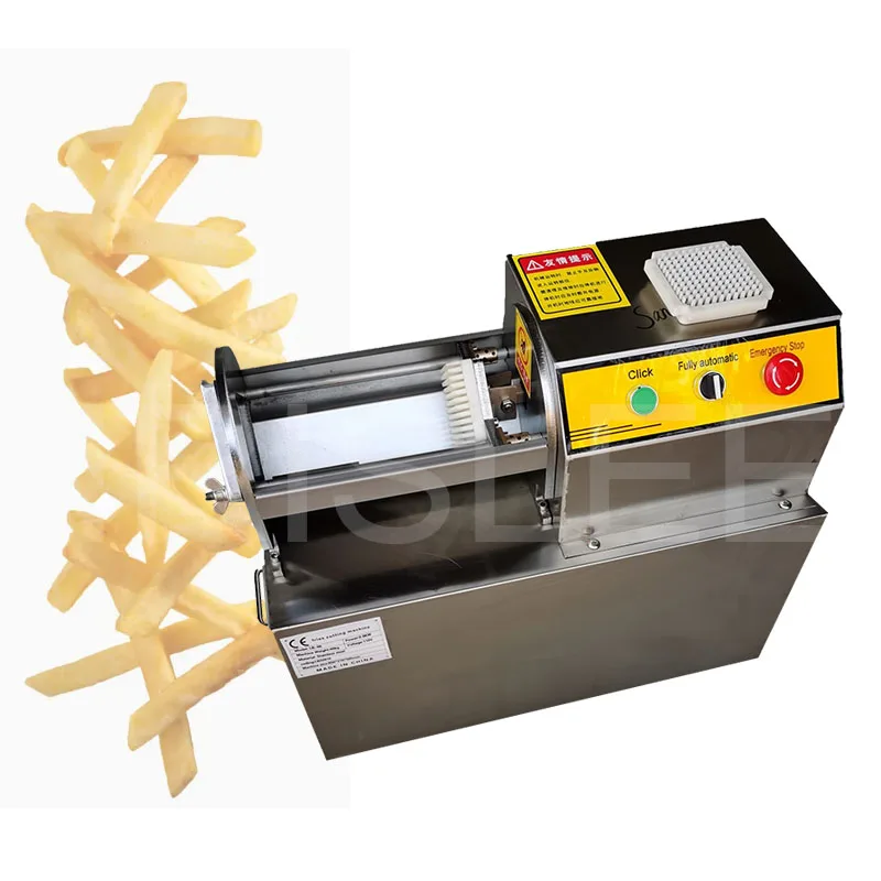 전기 감자 칩 커터 감자 칩 당근 슬라이서 스테인레스 스틸 야채 과일 파쇄 기계