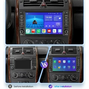 Android Car Radio für Mercedes-Benz, Selfstereo, Multimedia, Bildschirmleser, Haupteinheit, B200, W169, W245, W639, A200, A150, Sprinter W906 Hauptverkäufe Mercedes A200 - №3