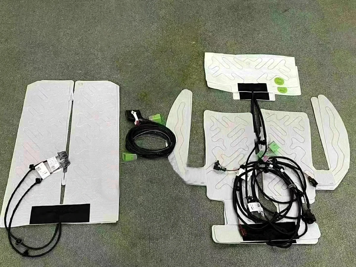 For Audi Q5 E-tron Front Heating Seat Update Kit - Heat Pad Mat Blanket +Wiring Harness