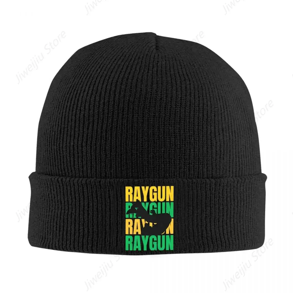 Ray Gun Raygun Aussie B Bop Girl Beanie Hats Hip Hop Dance Casual Caps Men Women Hippie Knitted Hat Autumn Warm Soft Beanie Hats