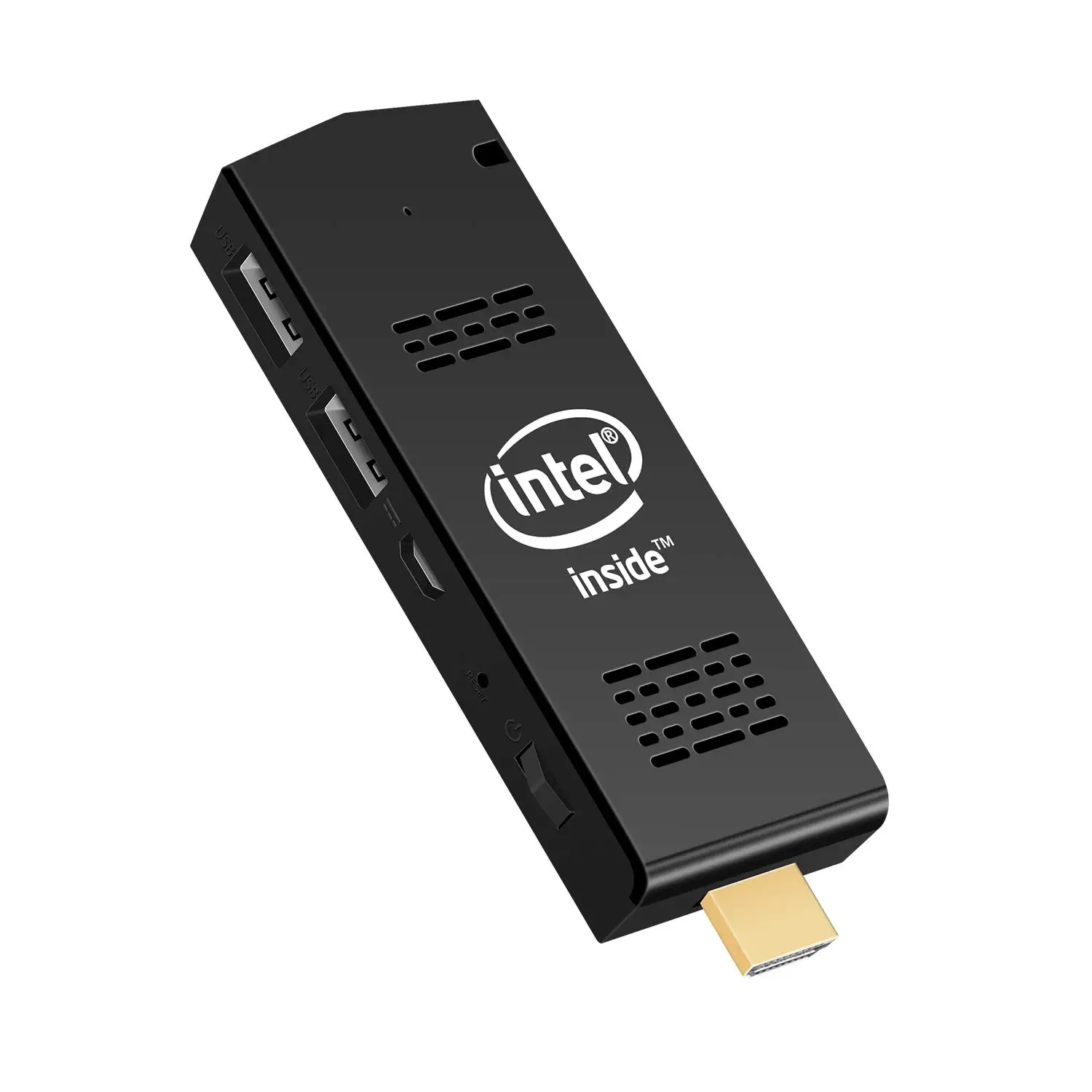 Mini PC Stick avec Intel Atom Z8350, sous Windows 10 Pro, 4 go de RAM, 64 go de ROM, compatible 4K HD, wi-fi 2.4G/5G, bluetooth 4.2