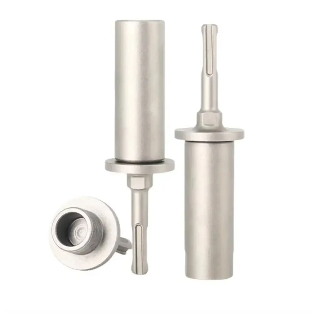

Wear Resistant Ground Rod Driver Bit Removable Professional Hammer Drill Bit Adapter Cr-Mo Heavy Duty Drill Bit Converter Piling