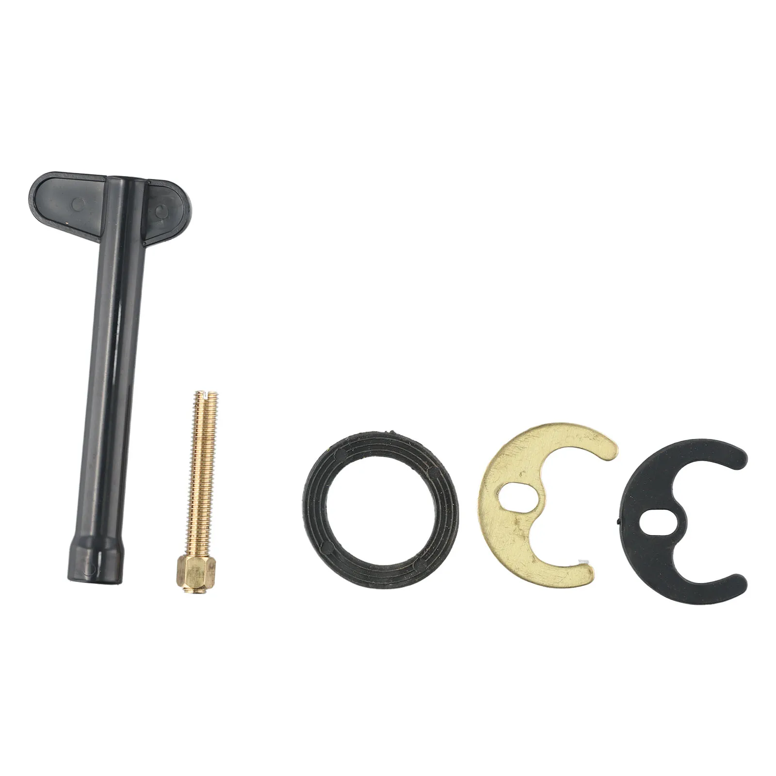 

Washer Tap Faucet Fixing Fitting Kit Accessories Bolt Kitchen Plastic Hex Wrench Rubber Plate Stainless Steel Plate Parts