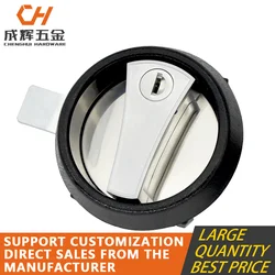 Round panel , mechanical disc latch , locker lock