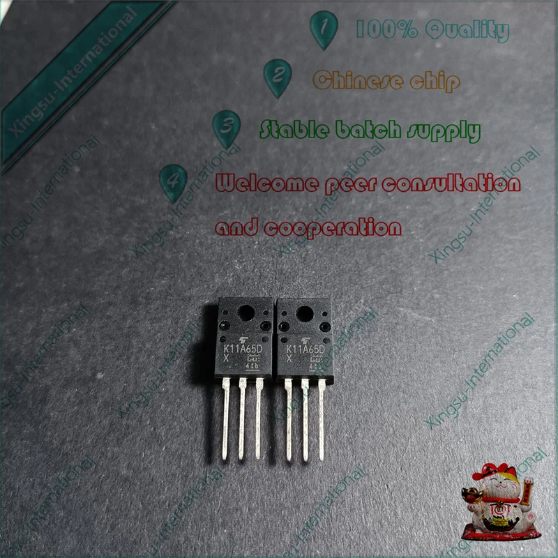 1PCS/ Piece K8A65W TK8A65W 8A/650V K11A65D TK11A65D 11A/650V TO-220F N Channel Field Effect Triode