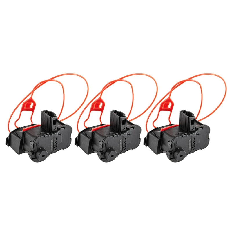 

3X Fuel Tank Door Cap Lock Actuator Motor 7P0810773F For -Touareg Golf Cabriolet Seat Leon Skoda Fabia Octavia