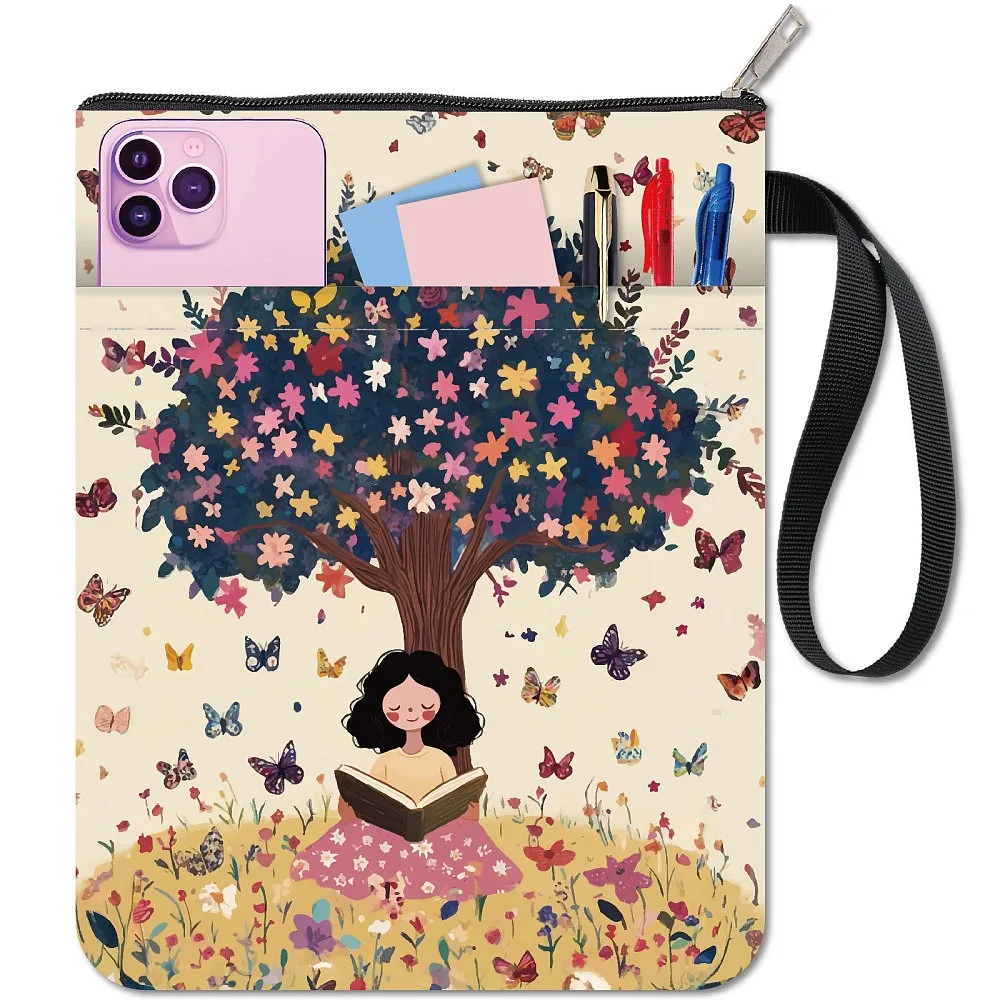 Cloth Book Cover Notebook Wraps Rectangle Tree 280x220mm