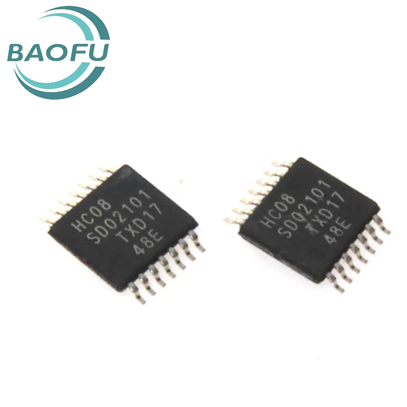 Cancello logico e inverter 74HC08PW HC08 TSSOP-14 originale appena importato