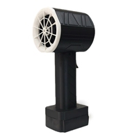 AC17-X64 Violent Blower Thrust 1.6Kg Handheld Turbo Jet Fan 64Mm Brushless Motor Leaf Blower Suitable For Battery