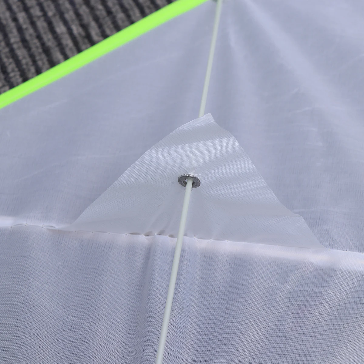 DIY Graffiti Schilderen Kite Flying Kite Outdoor Speelgoed voor Kinderen Kinderen (Lege Driehoek 75x75 cm/50 m Middenlijn Plaat)