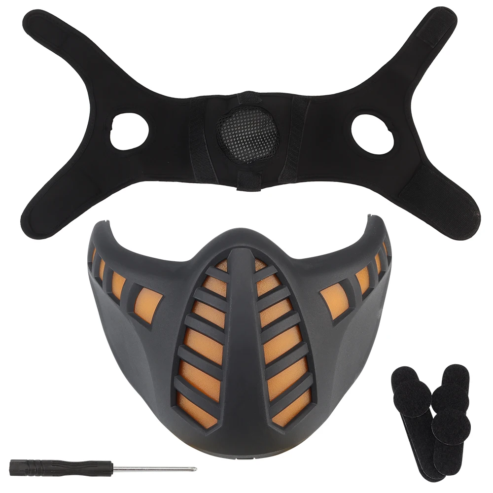 Cyberpunk LED Mask Ride Helmet with Light Mask Cosplay Halloween Gift