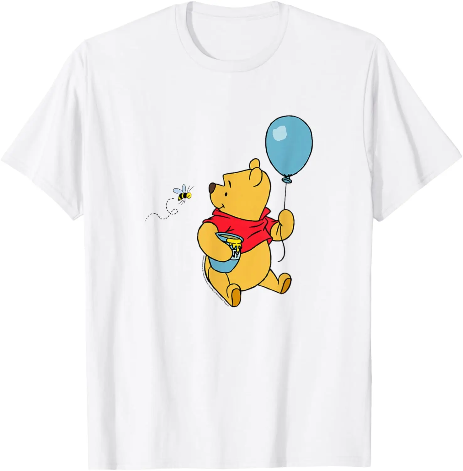 

Disney Winnie The Pooh with Balloon Honey Smiling at Bee T-Shirt