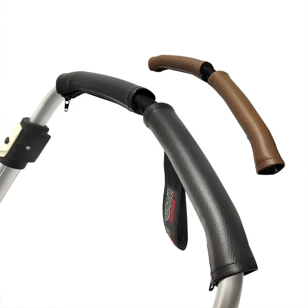 

Stroller Handle Covers fit for Bugaboo bee3 bee 5 bee+ Baby Carriage PU Leather Armrest Case Protective Cover Accessories