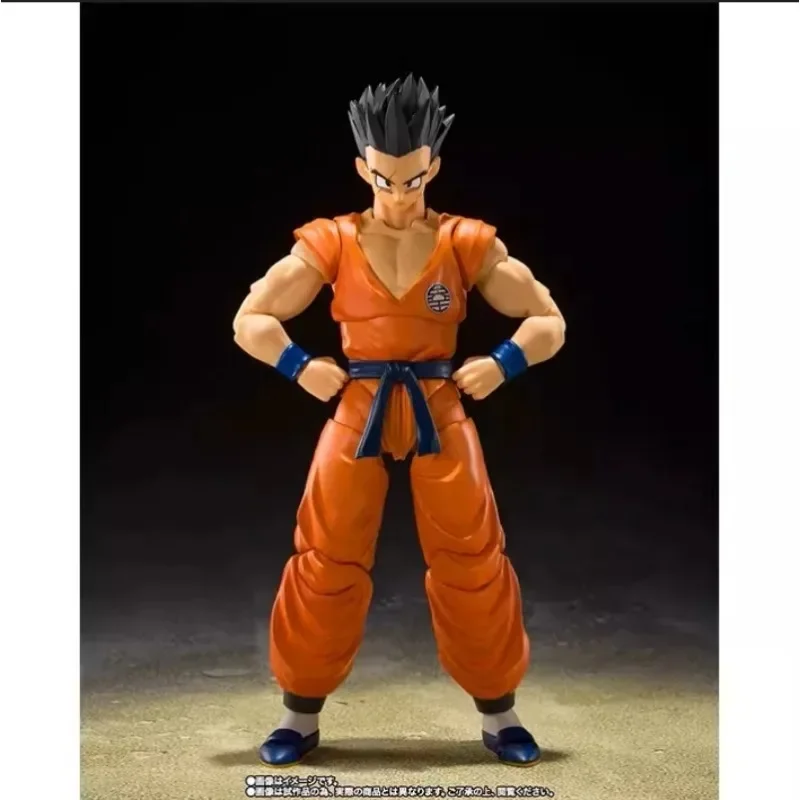 Bandai Original Dragon Ball Anime Figure SHF Yamcha Action Figure One of The Few Powers on Earth Toys for Kids Gift Model