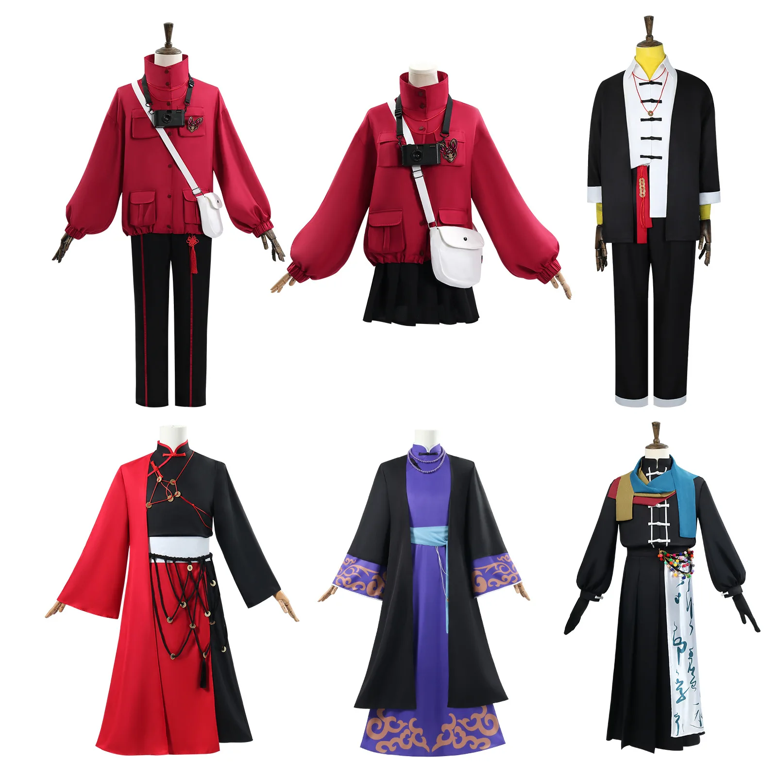 

The First Seven Strange Talk Cos Clothes, Anonymous Li Yuting, Li Yuting, Ziche Fuzhao Cosplay Two-dimensional Role Play