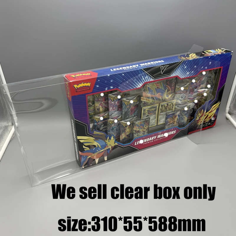 

Для TCG Legendary Warriors Жесткий чехол Защитная коробка для меча и щита Ультра редкие карты